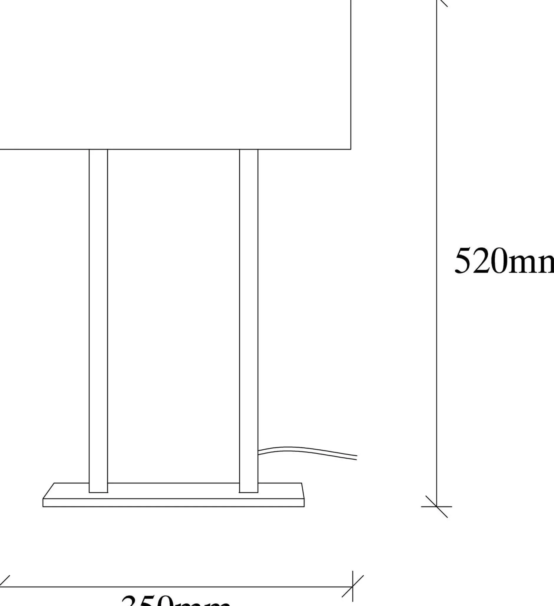 Salihini Tischlampe | METALLGEHÄUSE | Schwarz
