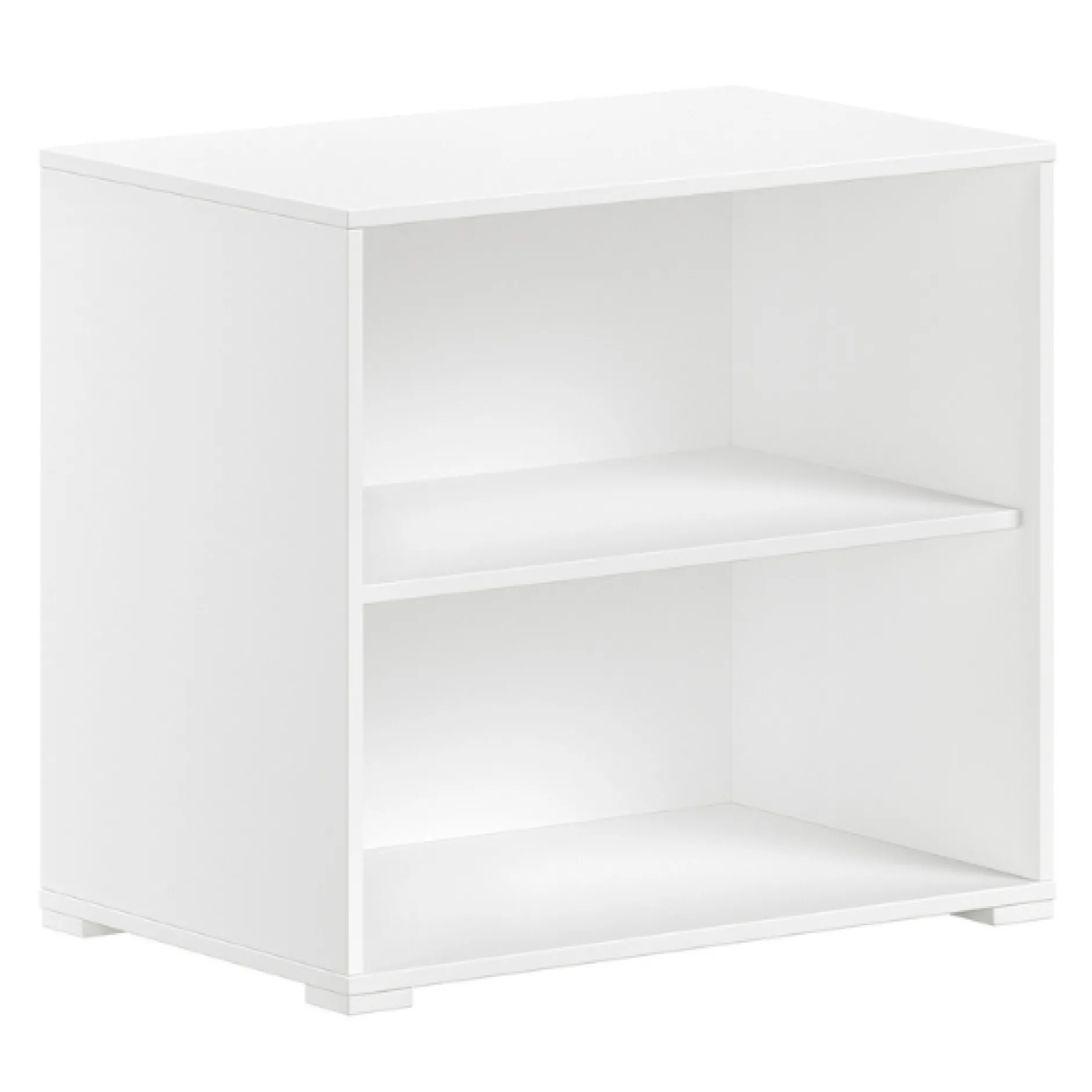 Sammie Bücherregal 68x43x62cm - mit 1 Fachboden - weiß