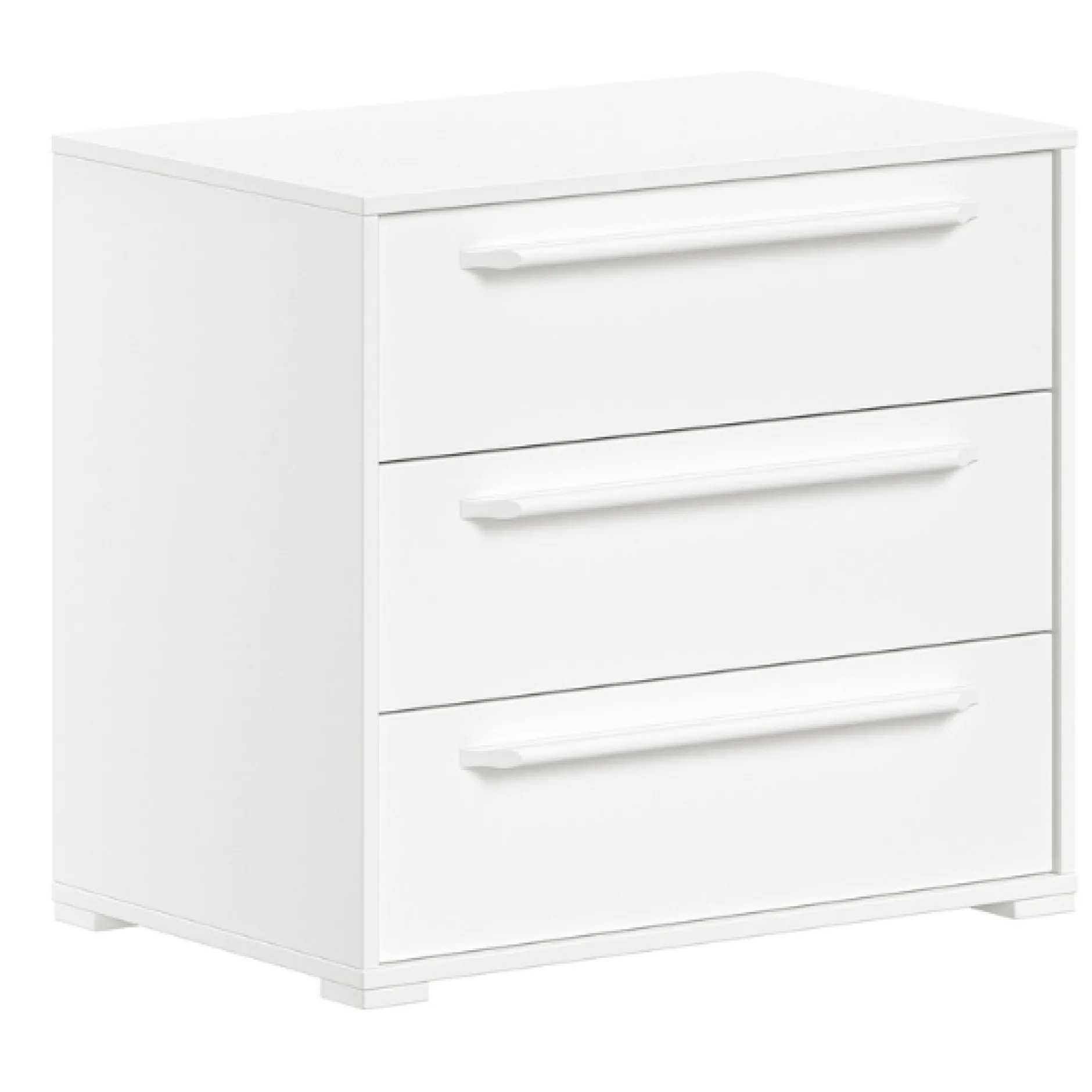 Sammie Kommode 68x43x61cm - 3 Schubladen - weiß
