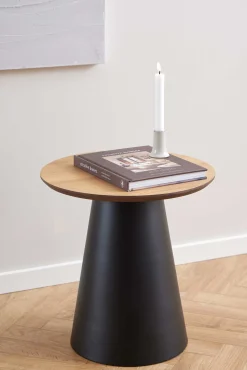 Sarina Couchtisch Ø45cm - Eiche furniert