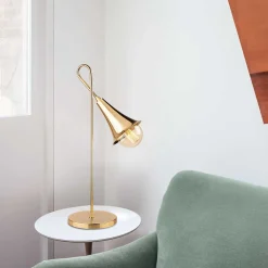 Sarmal Tischlampe | EISENKÖRPER | Gold