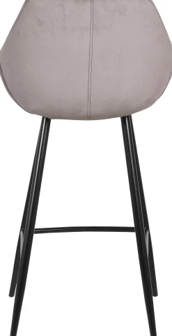 Satz von 2 Barhockern Amman 65cm - grau