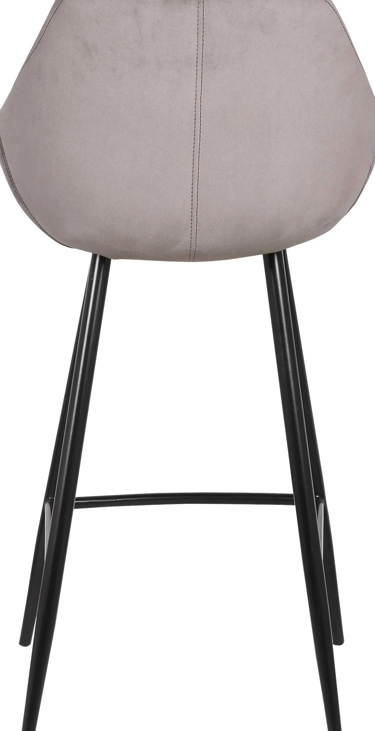 Satz von 2 Barhockern Amman 65cm - grau