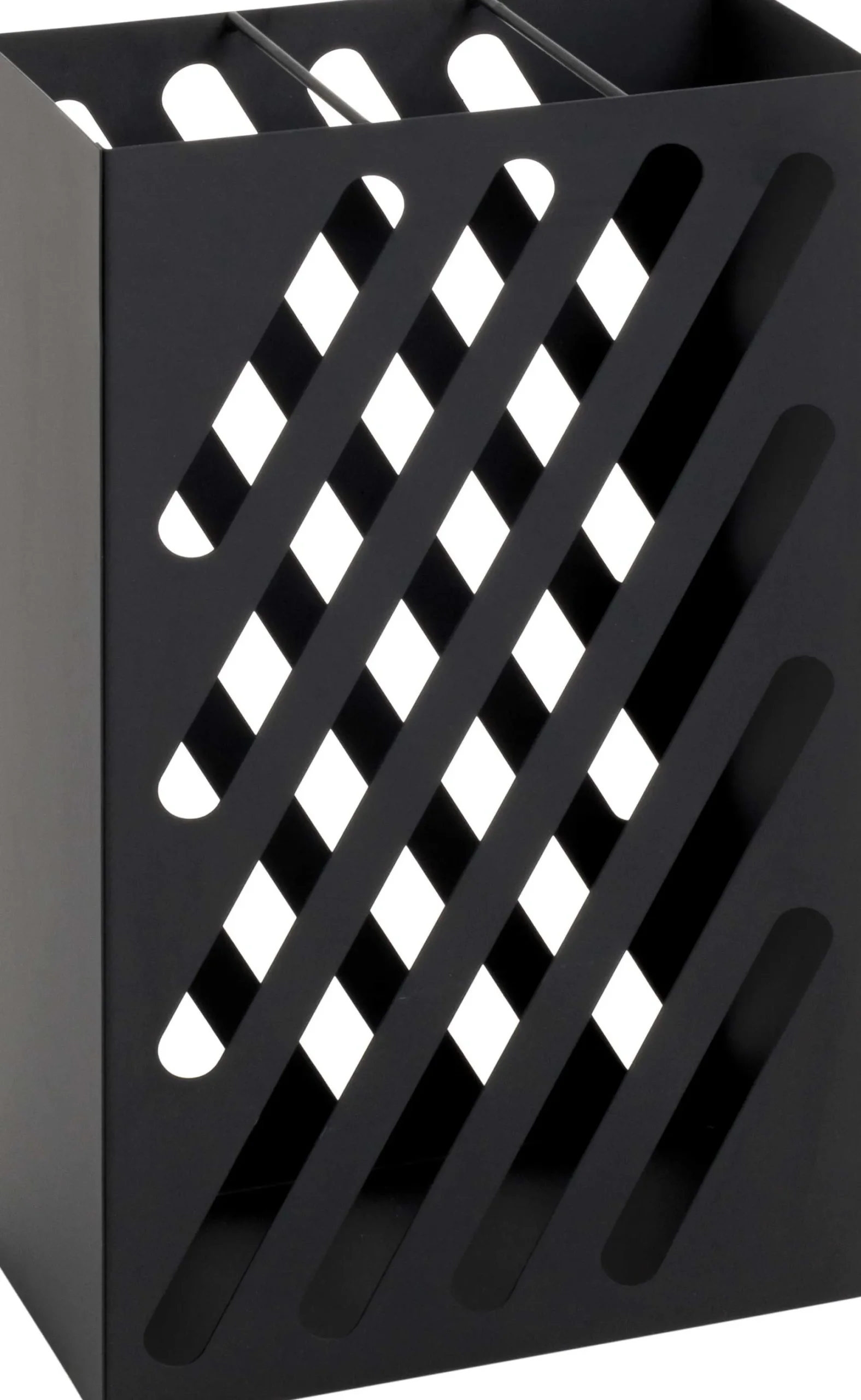 Schirmständer | 30 x 16 x 48 cm | Schwarz