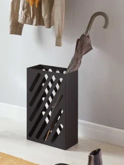 Schirmständer | 30 x 16 x 48 cm | Schwarz