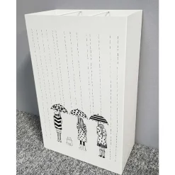 Schirmständer | 30 x 16 x 48 cm | Weiß