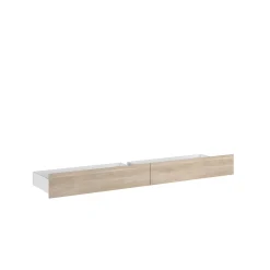 Schlafzimmerset Escale | Einzelbett, Nachttischschubladen-Set
