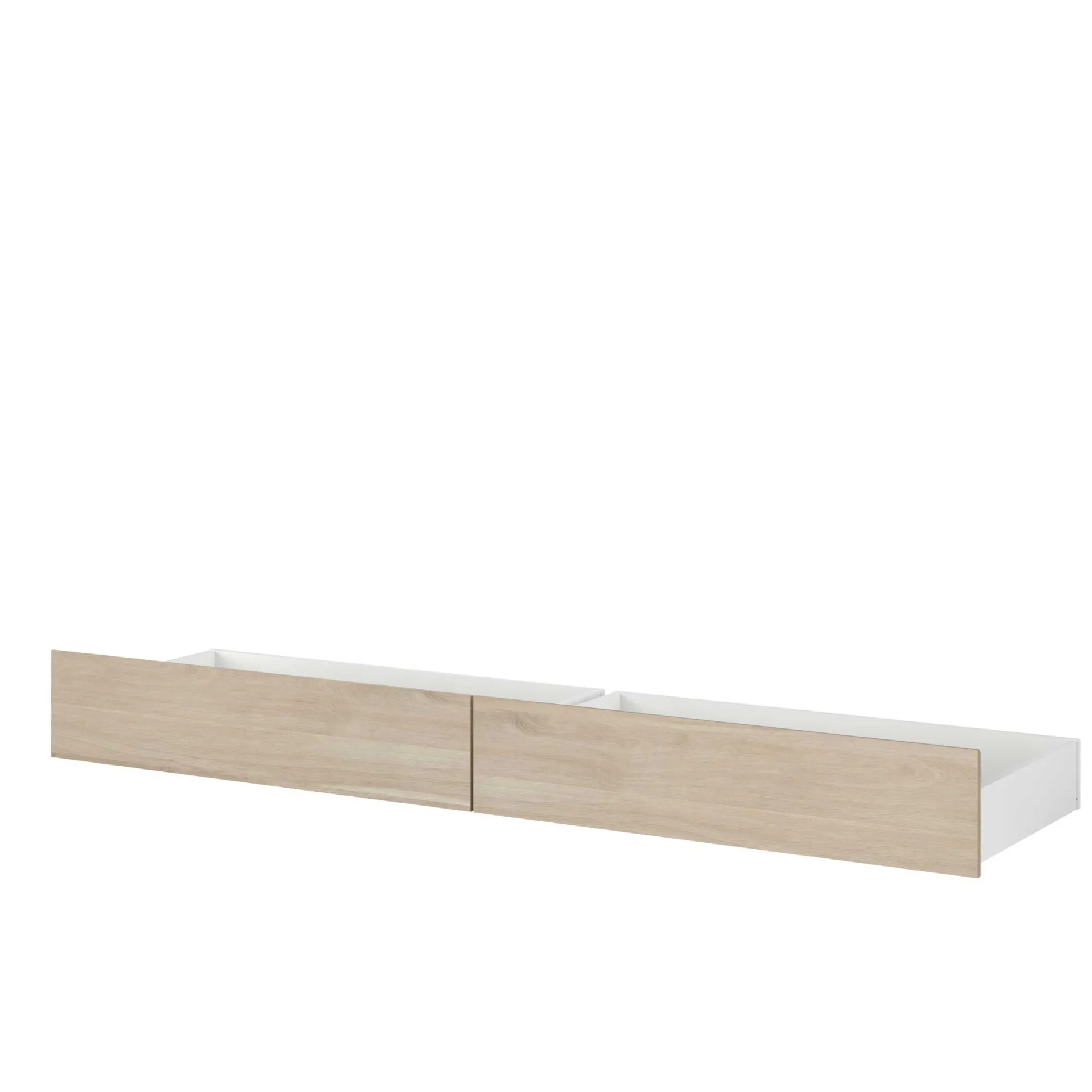 Schlafzimmerset Escale | Französisches Bett, Nachttischschubladen-Set