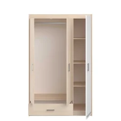 Schlafzimmer-Set Most | Doppelbett, Kleiderschrank, Schreibtisch