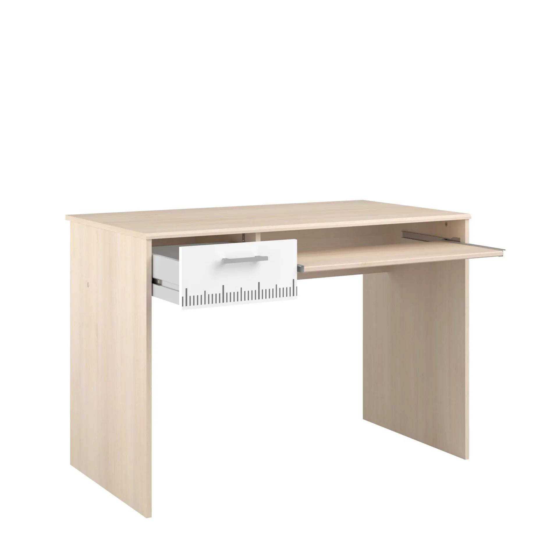 Schlafzimmerset Most | Doppelbett mit Stauraum und Schreibtisch