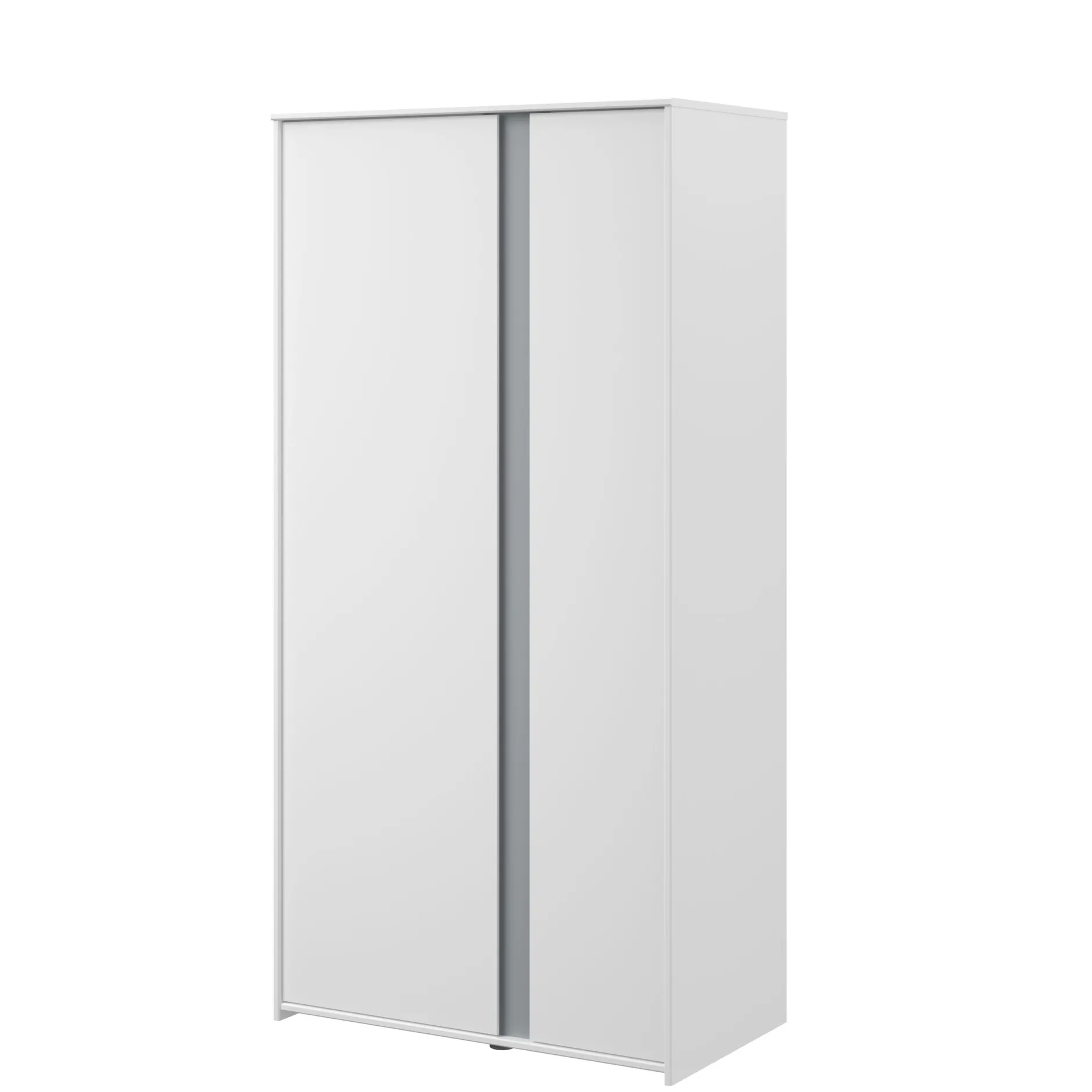 Schlafzimmerset Rue | Halbhohes Bett, Kleiderschrank und Schreibtisch