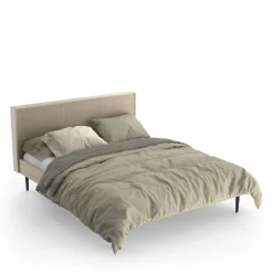 Schlafzimmerset Sayuri | Doppelbett, Nachttisch, Kleiderschrank, Kommode | Kronberg Oak Design