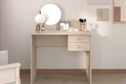 Schminktisch Betty mit Spiegel - Eiche