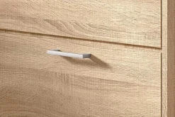 Schrank Carini 3 Schubladen - helles Sonom