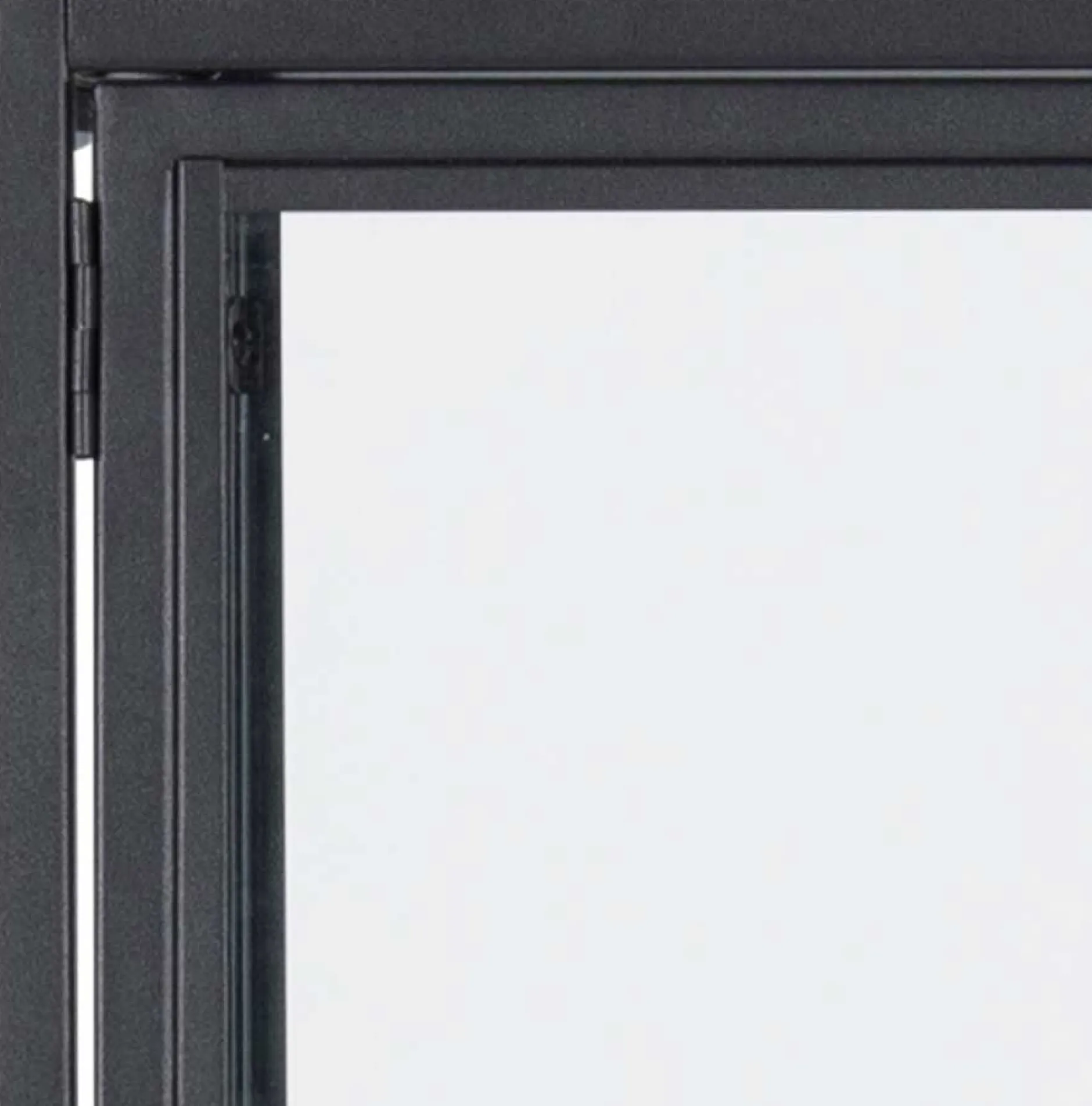 Schrank Dover 150cm 2 Türen - schwarz
