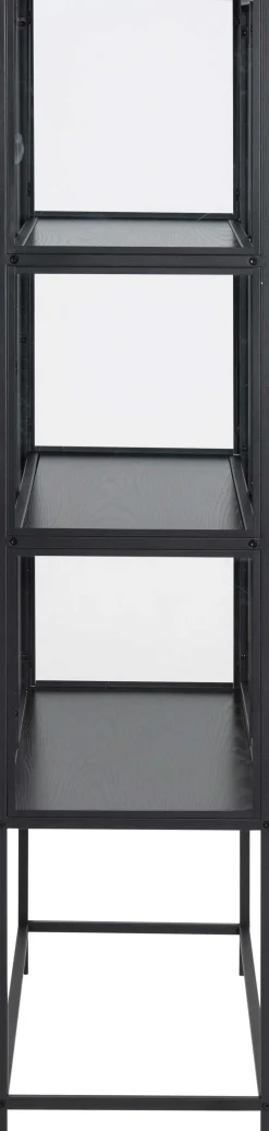 Schrank Dover 150cm 2 Türen - schwarz