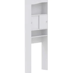 Schrank für Waschmaschine, Trockner oder WC Willa - weiß
