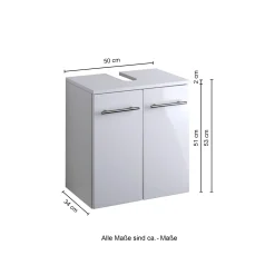 Schrank für Waschtisch Klein 50cm