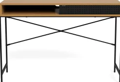 Schreibtisch Angèle 110cm 1 Tür - Wildeiche