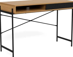 Schreibtisch Angèle 110cm 1 Tür - Wildeiche