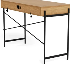 Schreibtisch Angèle 110cm 1 Tür - Wildeiche