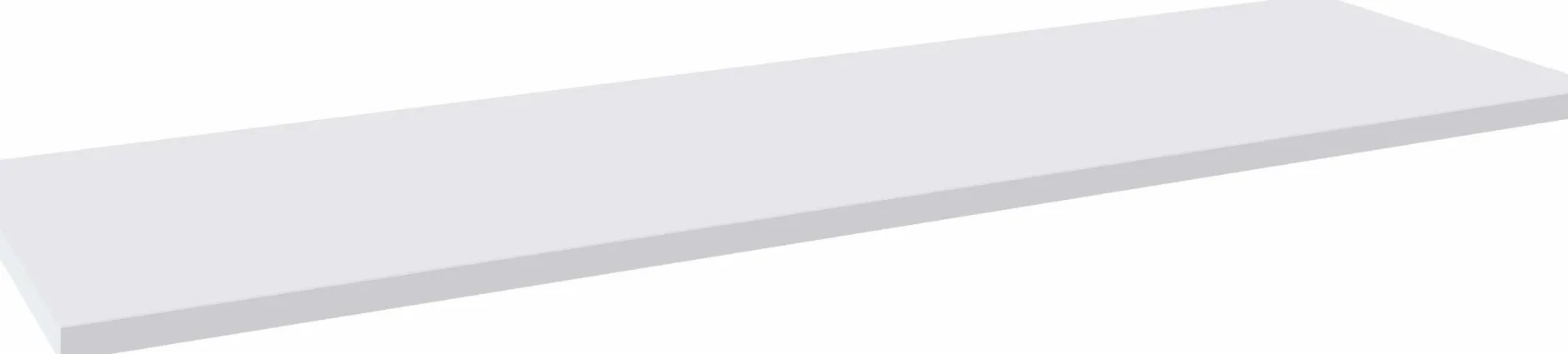 Schreibtisch Beau - 200x47x76cm - mit Ablagefläche - weiß