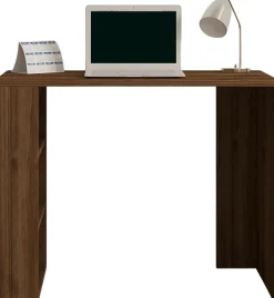 Schreibtisch Cool - 100% MELAMINE - Nussbaum - 90 x 70 x 50 cm