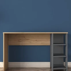 Schreibtisch HA108 - 100% MELAMINE - Nussbaum - 120 x 73,8 x 45 cm