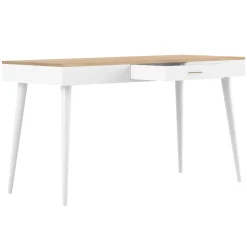 Schreibtisch Horizon 134cm - Eiche/Weiß