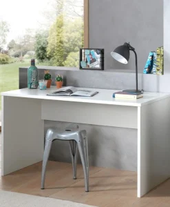 Schreibtisch London 140cm - weiß