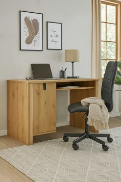 Schreibtisch Lugano | 110 x 56 x 77 cm | Design Artisan Oak