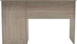 Schreibtisch Mateo 121x60x75cm mit drei Schubladen - Eiche Dekor