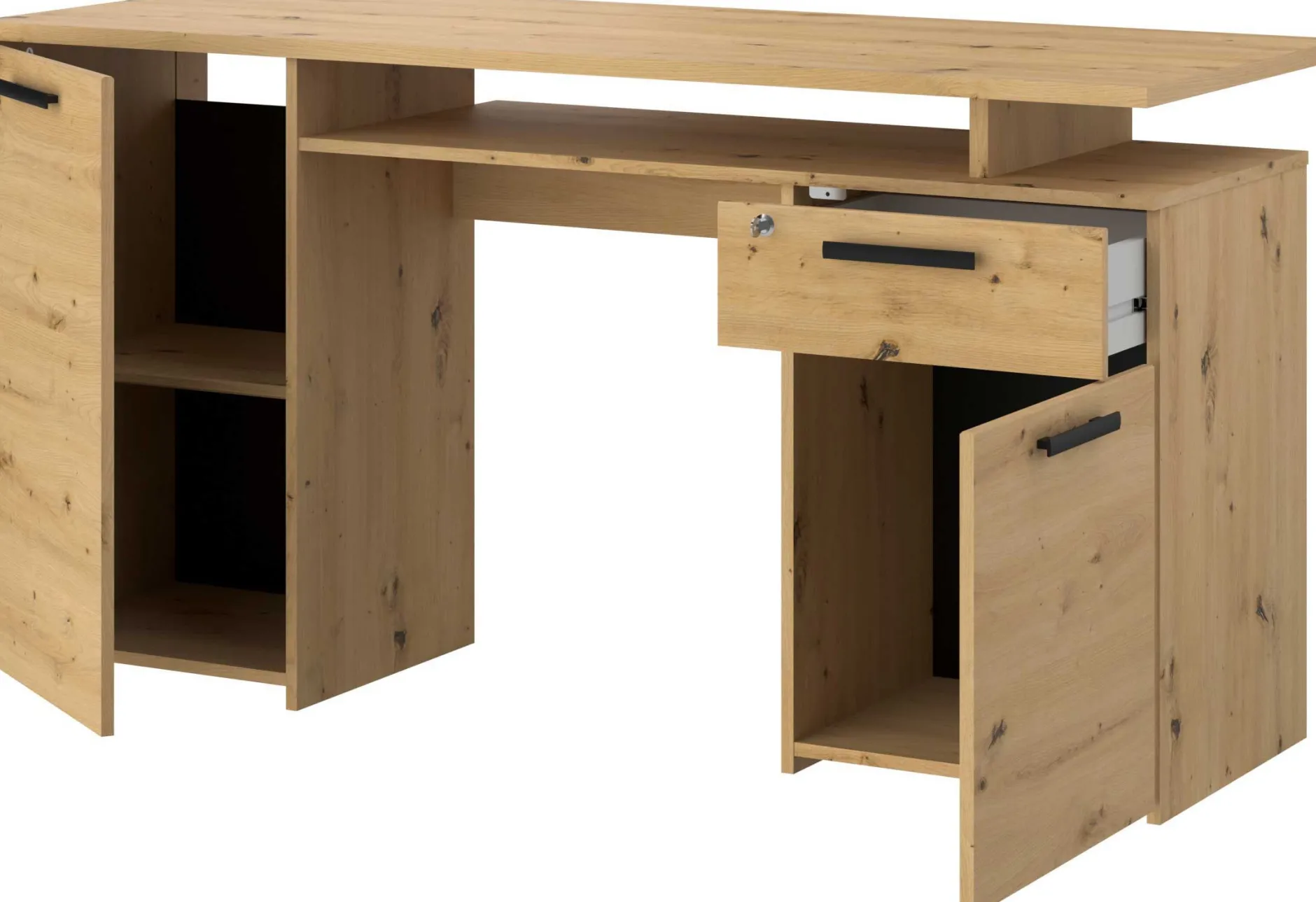 Schreibtisch Minister 150cm - Eiche