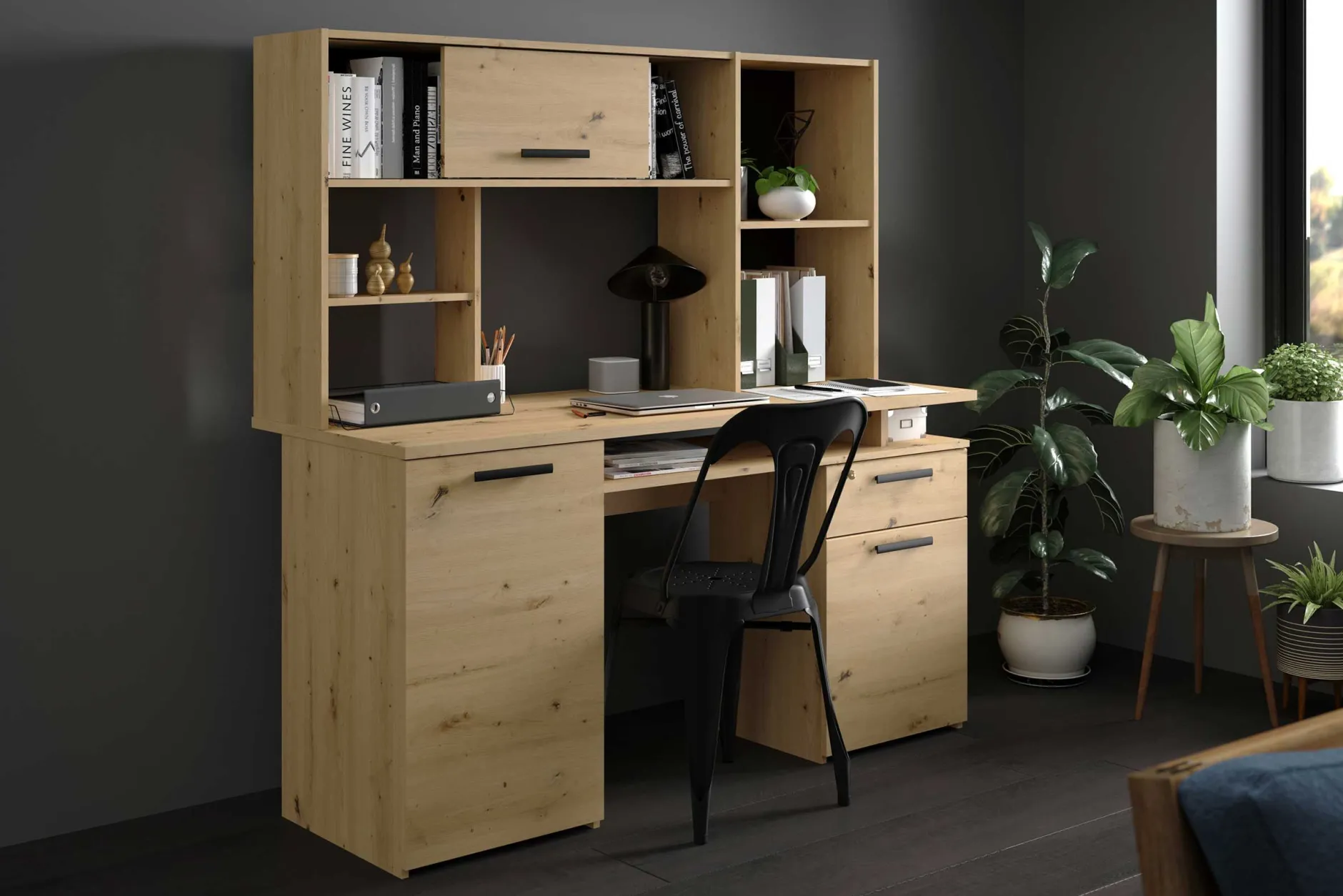 Schreibtisch Minister 150cm - Eiche
