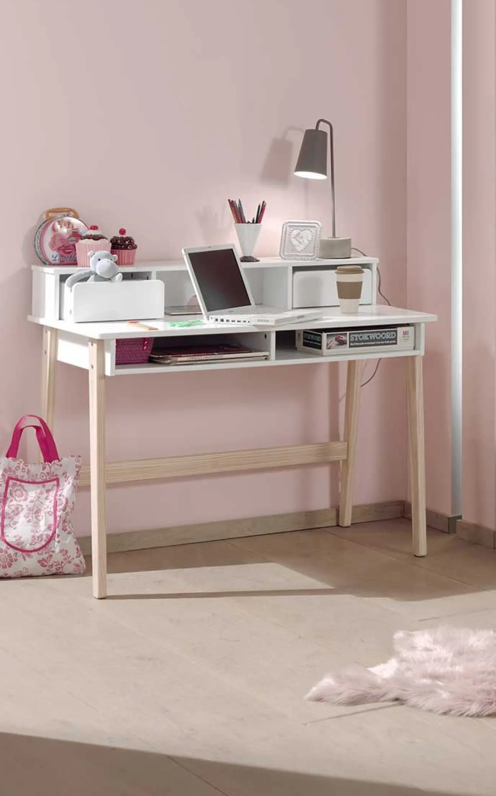 Schreibtisch mit Aufsatz Kiddy