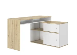 Schreibtisch Modula | 203 x 45 x 76 cm | Weiß