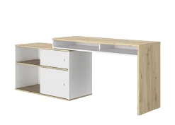 Schreibtisch Modula | 203 x 45 x 76 cm | Weiß