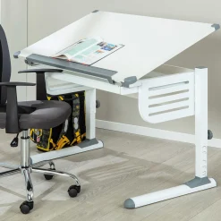 Schreibtisch Skalare 110cm verstellbar - weiß