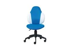 Schreibtischstuhl Jessie - blau/weiß