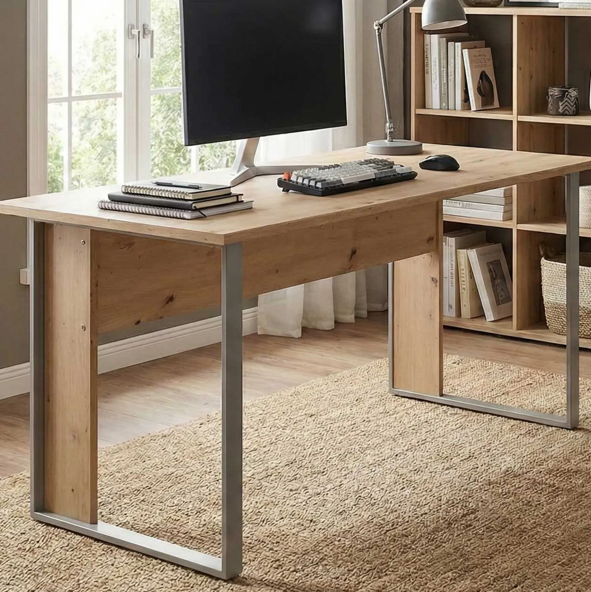 Schreibtisch The Office 180 cm - Eiche
