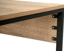Schreibtisch Twin - 240x60x74cm - für 2 Personen - atlantic pine