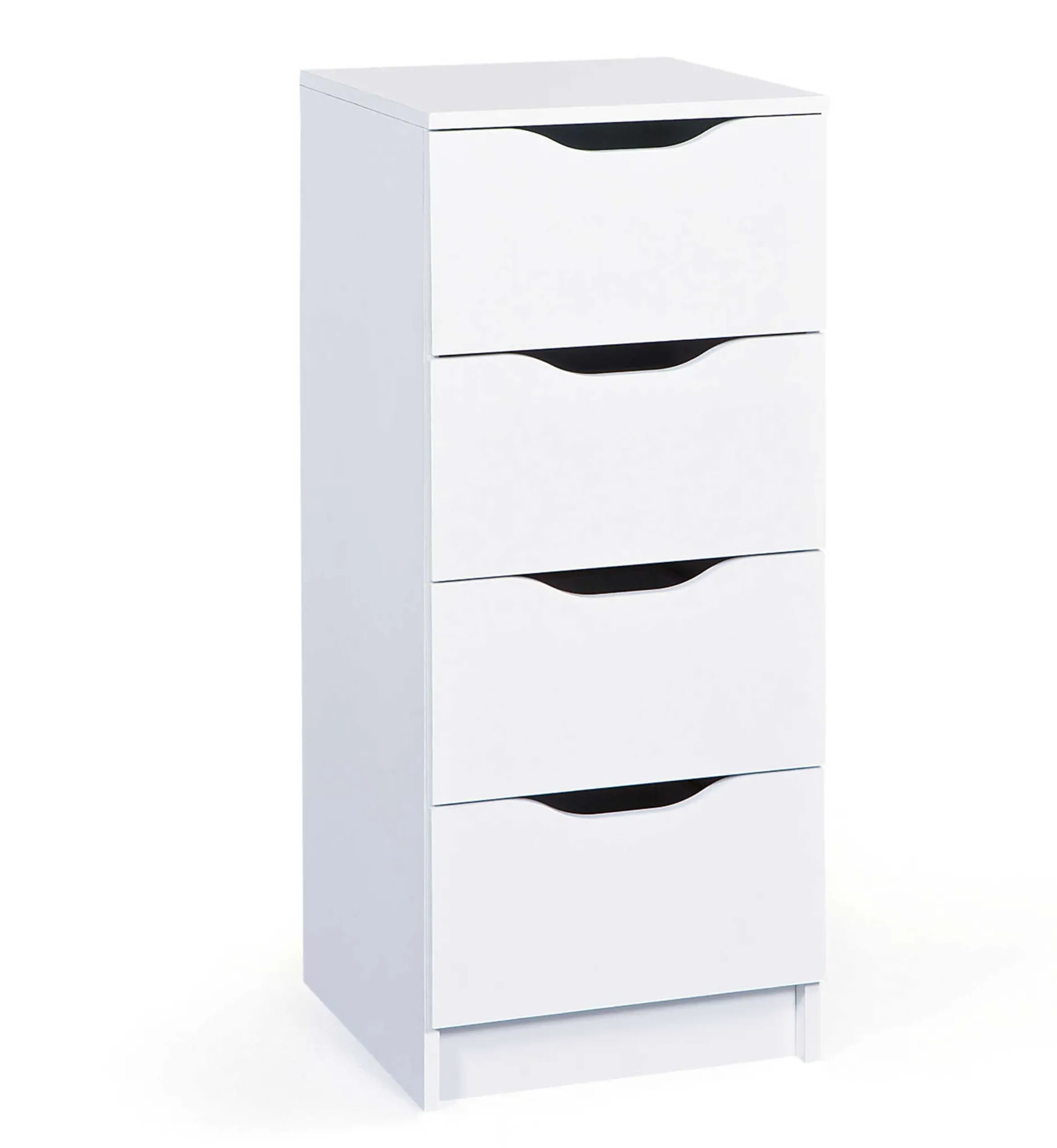 Schubladenblock West Schubladen 4 Schubladen - weiß