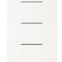 Schuhschrank Jonas 100cm mit drei Türen - weiß