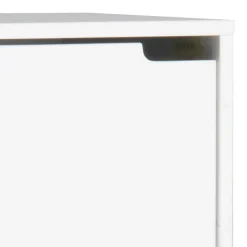Schuhschrank Mistra 47cm, 3 Türen - weiß