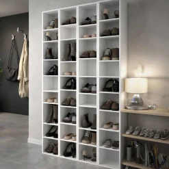 Schuhschrankmodul Stan 200cm - weiß
