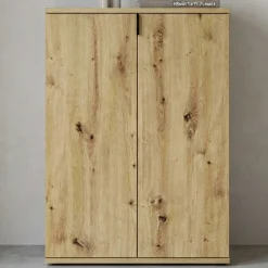 Schuhschrank Projekt X Emob - Artisan Oak - 61x99x34 cm - Naturholzoptik