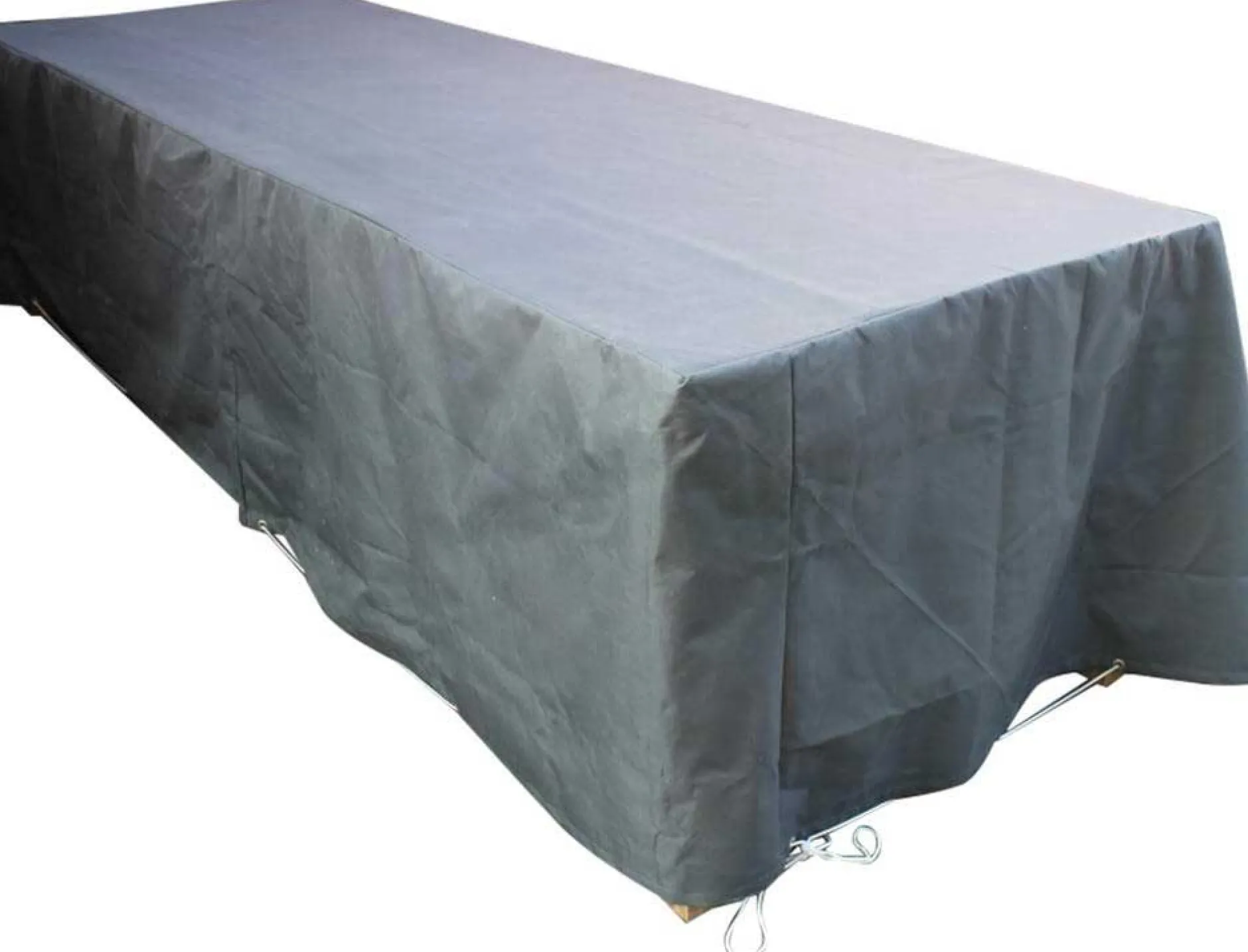 Schutzhülle für Gartenmöbel Gescova - Polyester - 310x140 cm - Grau