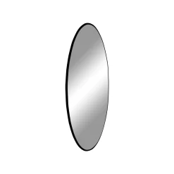 Schwarzer Stahl-Jersey-Spiegel - 60 cm