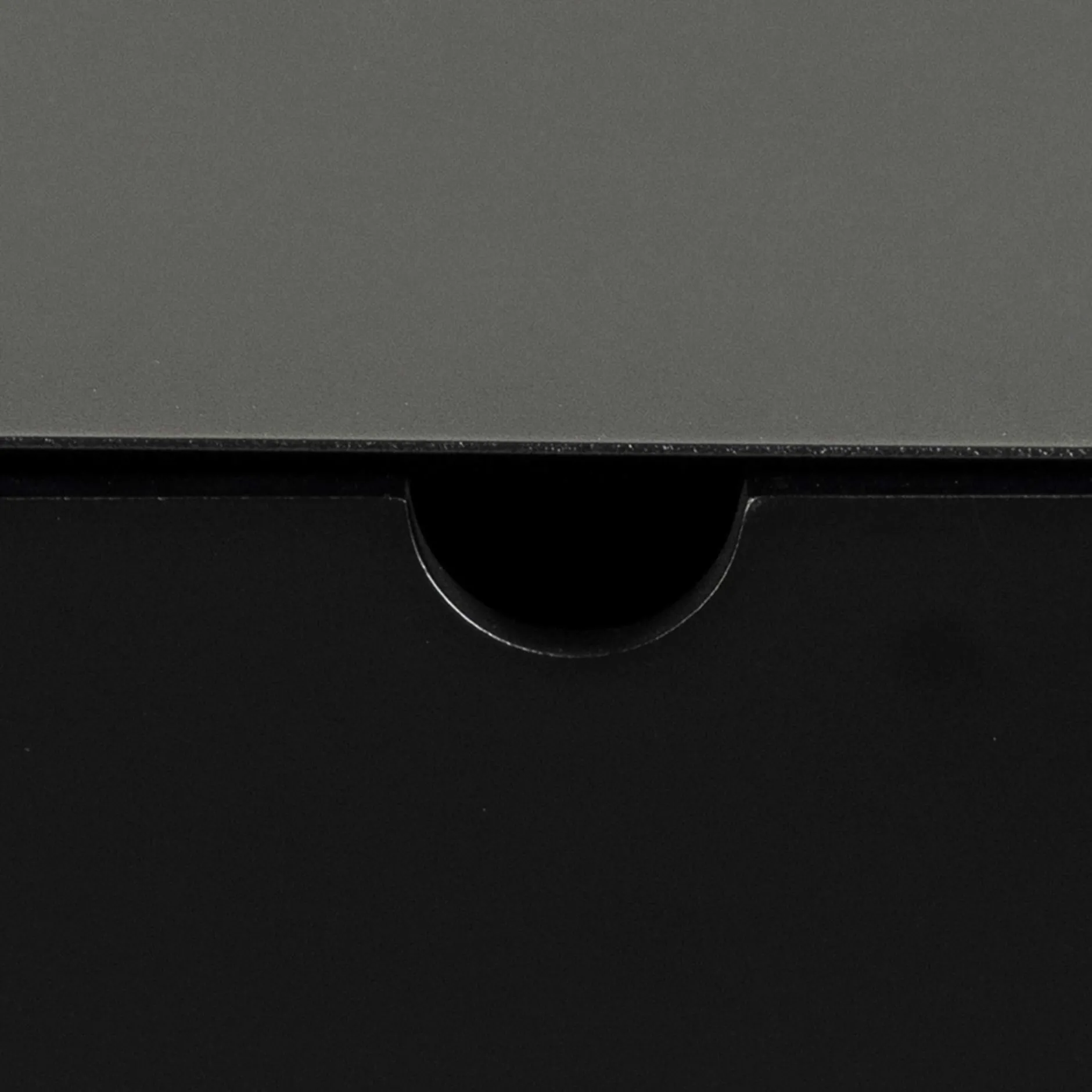 Schwebender Nachttisch Jolie 1 Schublade - schwarz