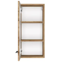 SefaBadezimmer : Spiegelschrank, Waschtischschrank, Hängeschränke - Eiche Dekor